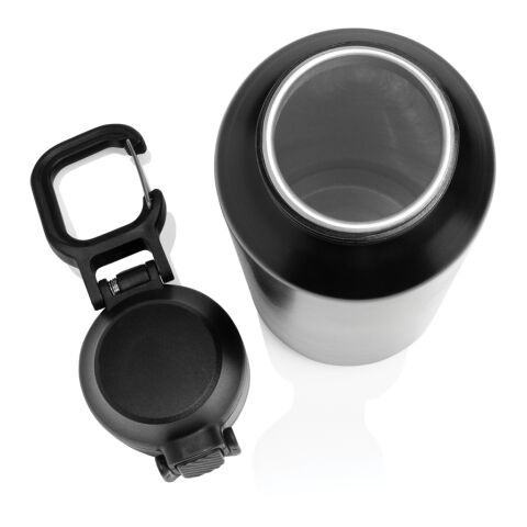 Via RCS Re-steel lockable sport bottle 600ML black | No Branding | not available | not available