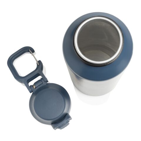Via RCS Re-steel lockable sport bottle 600ML navy | No Branding | not available | not available