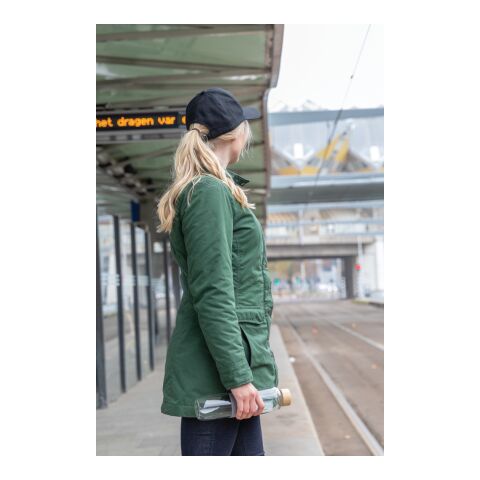 Impact 6 panel 280gr Recycled cotton cap with AWARE™ tracer black | No Branding | not available | not available | not available