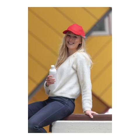 Impact Recycled Cotton Cap with AWARE Tracer red | No Branding | not available | not available | not available