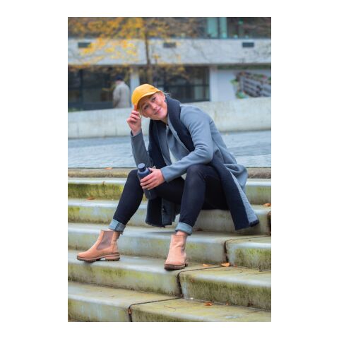 Impact 6 panel 190gr Recycled cotton cap with AWARE™ tracer yellow | No Branding | not available | not available | not available