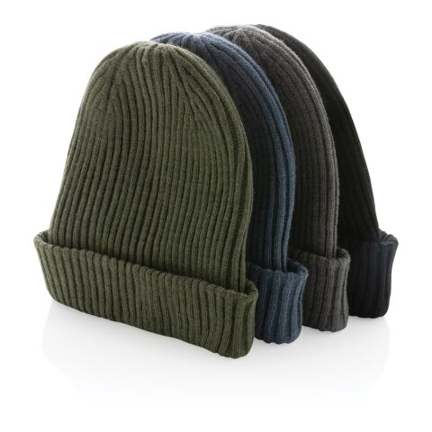 Impact AWARE Polylana double knitted beanie anthracite | No Branding | not available | not available | not available