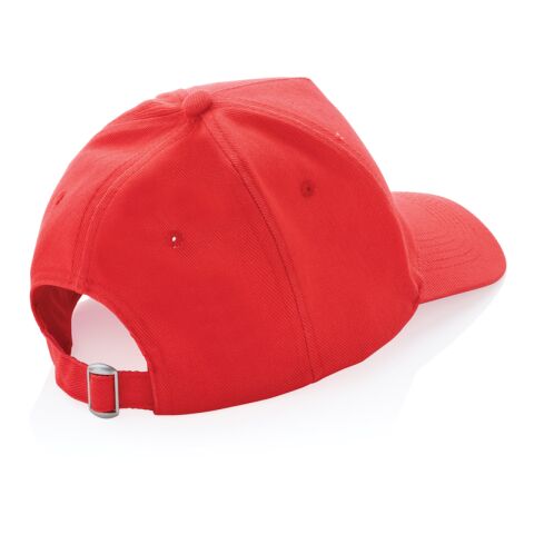 Impact Recycled Cotton Cap with AWARE Tracer red | No Branding | not available | not available | not available
