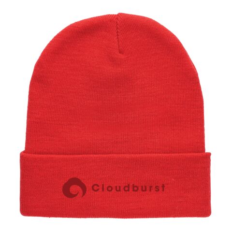 Impact Polylana beanie with AWARE tracer red | No Branding | not available | not available | not available