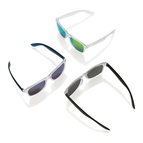 Gleam RCS recycled PC mirror lens sunglasses white