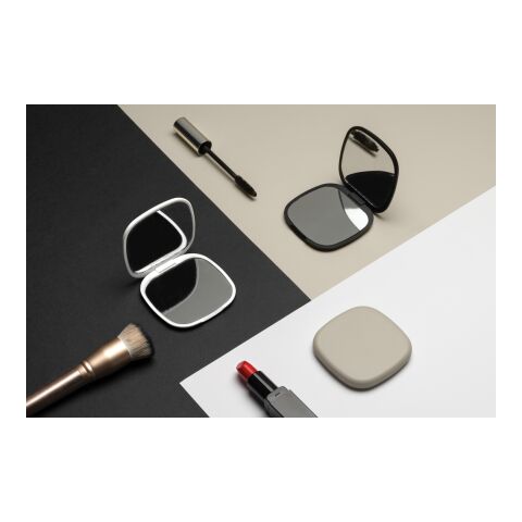 Reflecta RCS recycled plastic make-up mirror White | No Branding | not available | not available