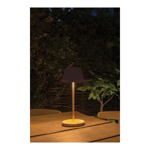 Pure Glow RCS usb-rechargeable recycled plastic table lamp White | No Branding | not available | not available