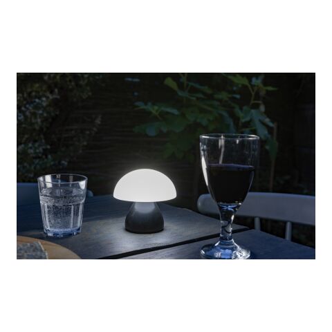 Luming RCS recycled plastic USB re-chargeable table lamp black | No Branding | not available | not available