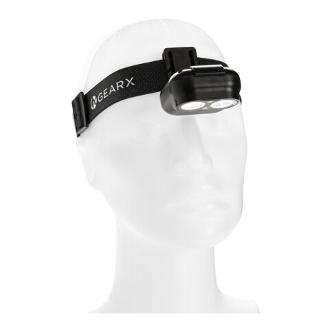 Gear X RCS rPlastic head torch with motion sensor black | No Branding | not available | not available