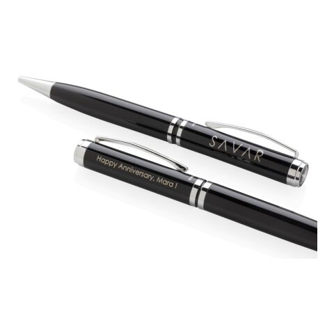 Executive pen set black-silver | No Branding | not available | not available