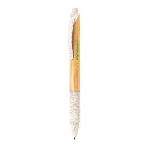 Bamboo &amp; wheat straw pen white | No Branding | not available | not available