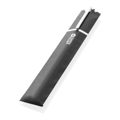 Swiss Peak Cedar RCS certified recycled aluminum pen black | No Branding | not available | not available