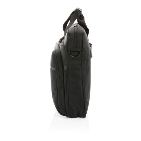 Swiss Peak AWARE™ RPET Voyager 15.6&quot; laptop bag black | No Branding | not available | not available | not available