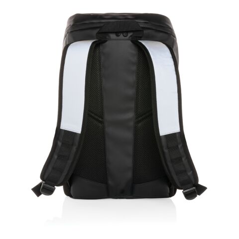 PU high visibility easy access 15.6&quot; laptop backpack black | No Branding | not available | not available
