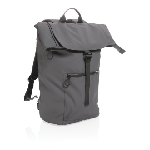 Impact AWARE™ RPET Water resistant 15.6"laptop backpack anthracite | No Branding | not available | not available | not available