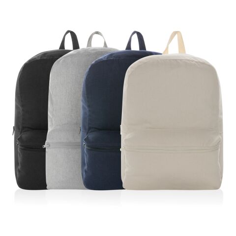 Impact Aware™ 285 gsm rcanvas backpack undyed grey | No Branding | not available | not available | not available