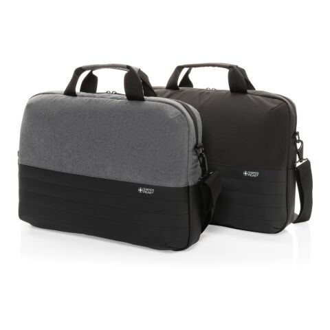 Swiss Peak AWARE™ RFID 15.6&#039;&#039; laptop bag grey | No Branding | not available | not available | not available