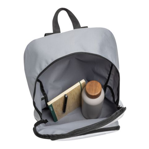 Dillon AWARE™ RPET foldable classic backpack storm grey | No Branding | not available | not available | not available