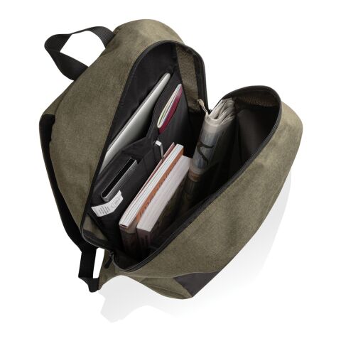Kazu AWARE™ RPET basic 15.6 inch laptop backpack green | No Branding | not available | not available | not available