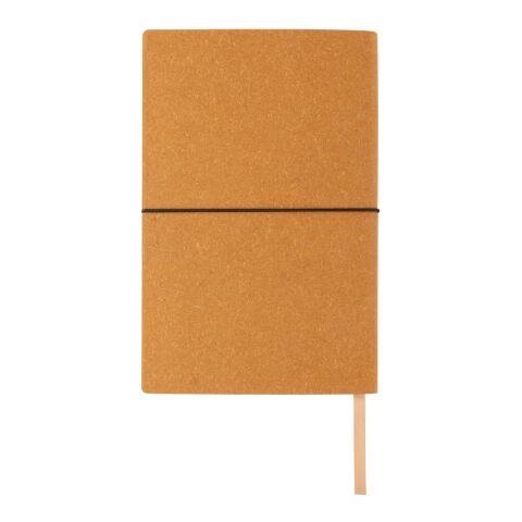 A5 recycled leather notebook brown | No Branding | not available | not available