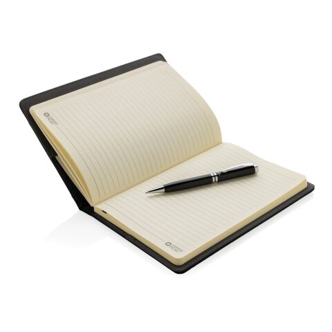 Refillable notebook and pen set black | No Branding | not available | not available