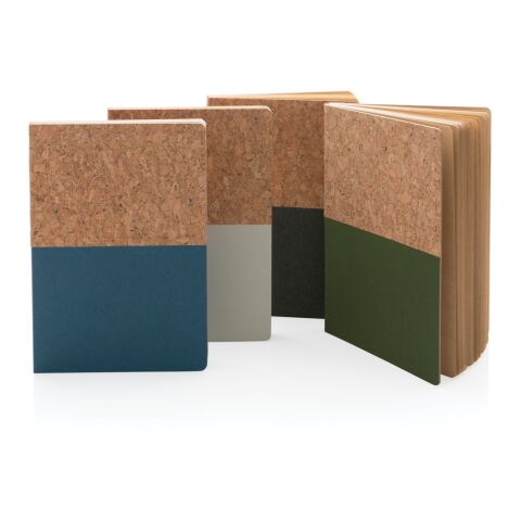 A5 cork &amp; kraft notebook blue | No Branding | not available | not available