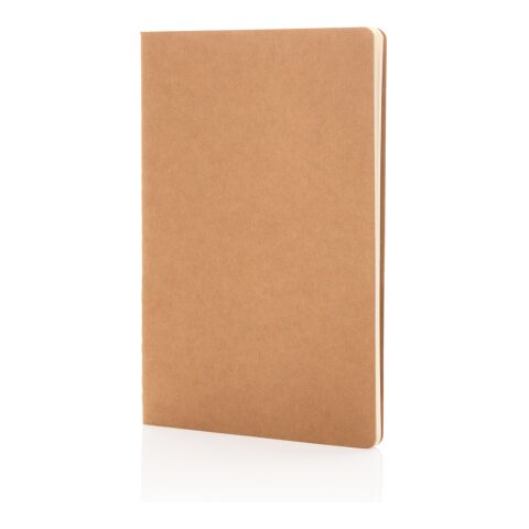 A5 FSC® standard softcover notebook brown | No Branding | not available | not available