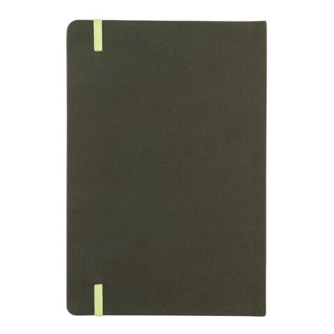 GRS certified RPET A5 notebook green-green | No Branding | not available | not available