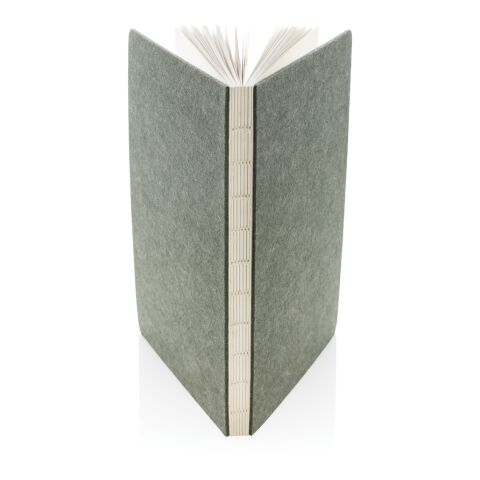 Phrase GRS certified recycled felt A5 notebook green | No Branding | not available | not available