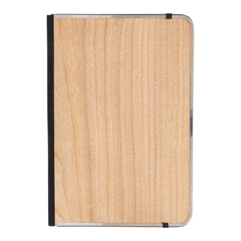 Treeline A5 wooden cover deluxe notebook brown | No Branding | not available | not available