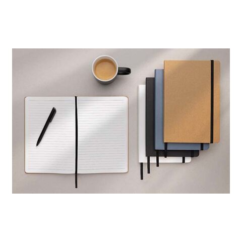 Craftstone A5 recycled kraft and stonepaper notebook black | No Branding | not available | not available