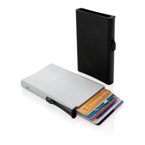 Standard aluminium RFID cardholder black | No Branding | not available | not available