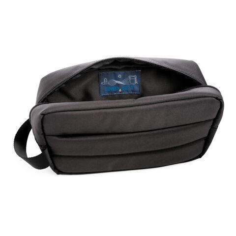 Impact AWARE™ RPET toiletry bag black | No Branding | not available | not available | not available