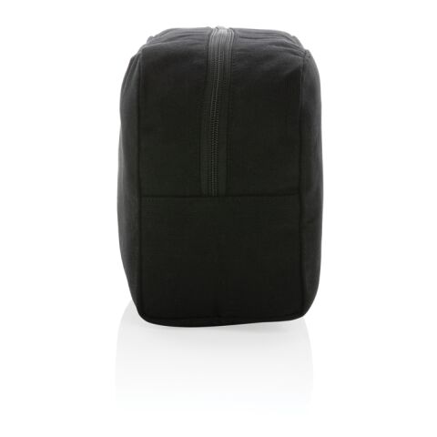 Impact Aware™ 285 gsm rcanvas toiletry bag undyed black | No Branding | not available | not available | not available