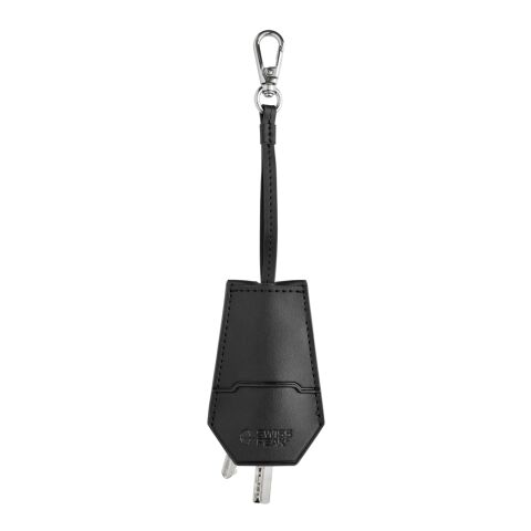 SP Tula RCS certified recycled PU key holder and pen set black | No Branding | not available | not available