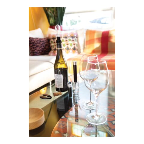 Vino Connoisseur 4pc set silver | No Branding | not available | not available