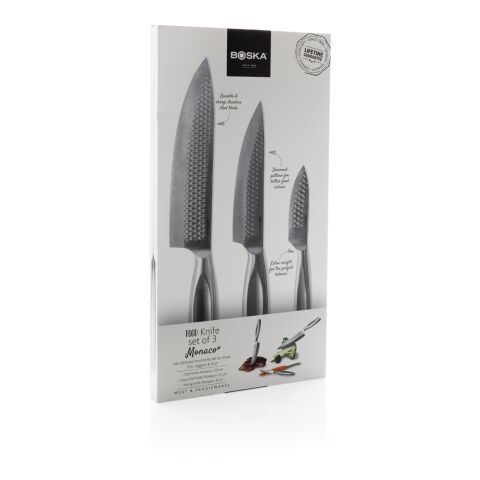 BOSKA Kitchen Knives Monaco+, set of 3 steel | No Branding | not available | not available