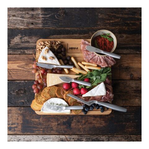 BOSKA Ultimate Cheese Set Small Copenhagen brown-steel