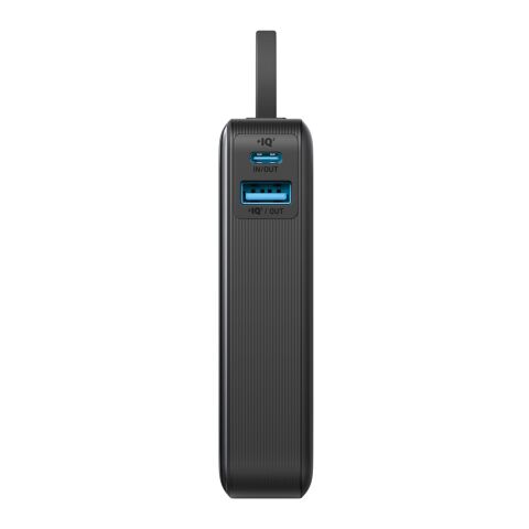Anker Nano Power Bank 30W, Built-In USB-C Cable black