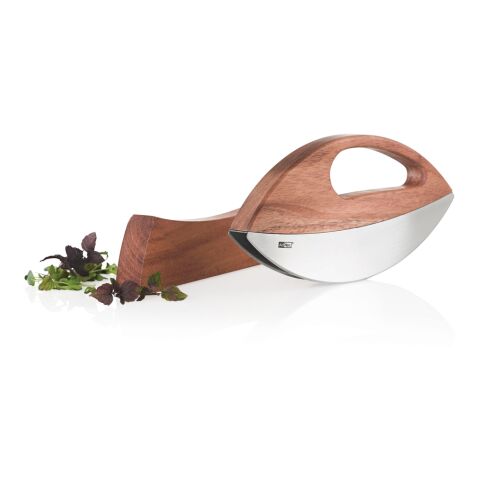 AdHoc Wave Universal chopping knife and pizza cutter brown | No Branding
