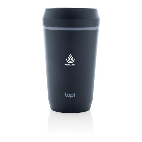 Topl Recycled Plastic To Go Tumbler Patented 360 Lid 354ml navy | No Branding | not available | not available