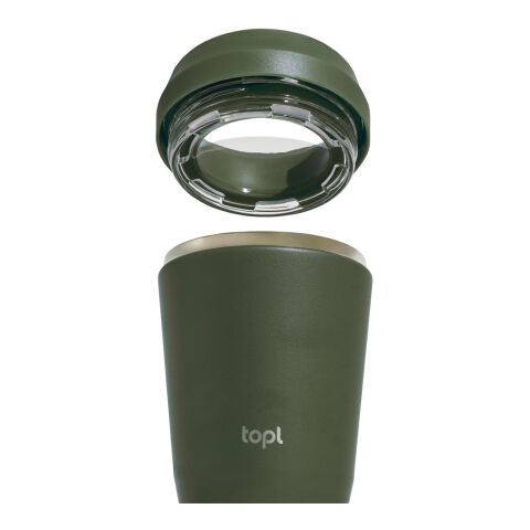Topl Recycled Steel To Go Tumbler Patented 360 Lid 235ml green | No Branding | not available | not available
