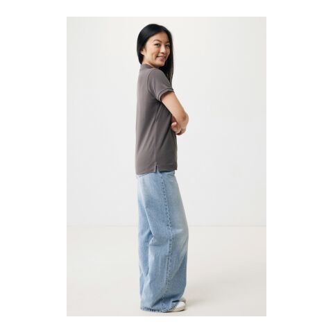 Iqoniq Yosemite women recycled cotton pique polo anthracite | L | No Branding | not available | not available | not available