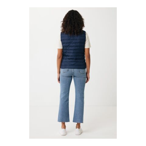 Iqoniq Meru women recycled polyester bodywarmer navy | M | No Branding | not available | not available | not available