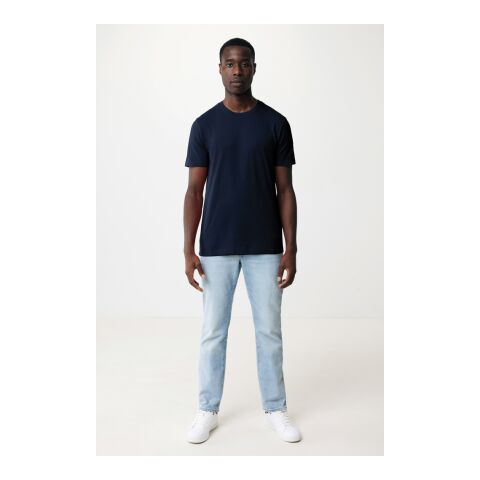 Iqoniq Bryce recycled cotton t-shirt navy | M | No Branding | not available | not available | not available