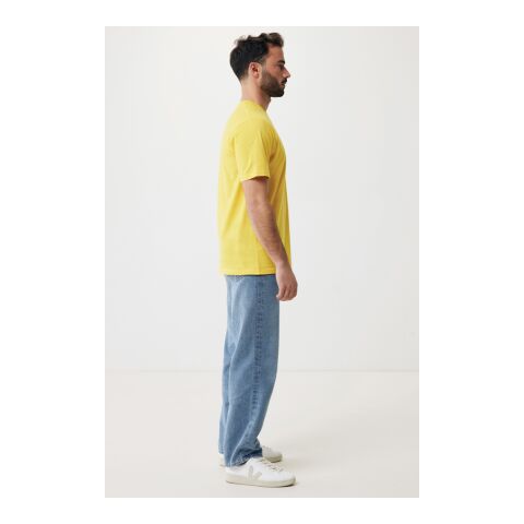 Iqoniq Sierra lightweight recycled cotton t-shirt yellow | XXL | No Branding | not available | not available | not available