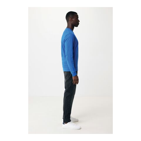 Iqoniq Zion recycled cotton crew neck royal blue | XXXL | No Branding | not available | not available | not available