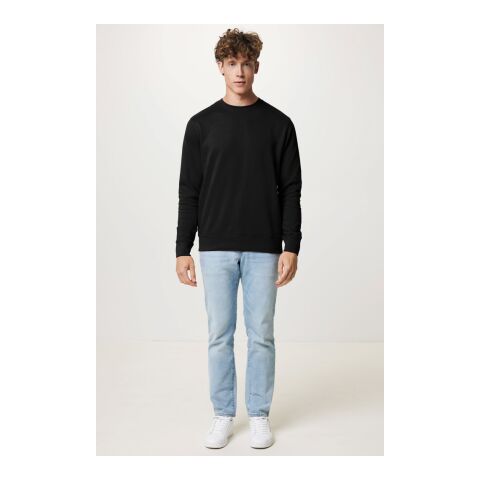 Iqoniq Etosha lightweight recycled cotton crew neck black | M | No Branding | not available | not available | not available