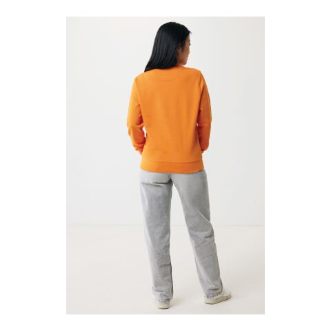 Iqoniq Etosha lightweight recycled cotton crew neck orange | XXS | No Branding | not available | not available | not available