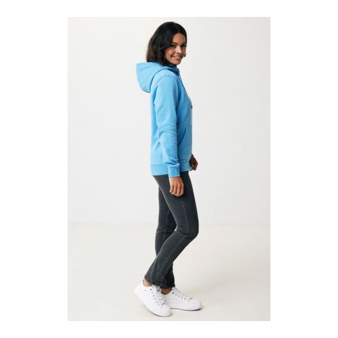 Iqoniq Jasper recycled cotton hoodie blue | L | No Branding | not available | not available | not available